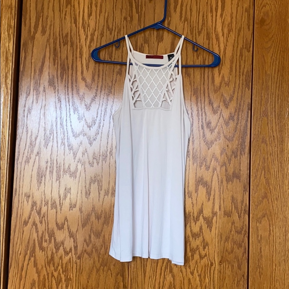 Cream tank top!